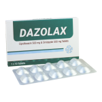 დაზოლაქსი 500მგ+500მგ ტაბ N10